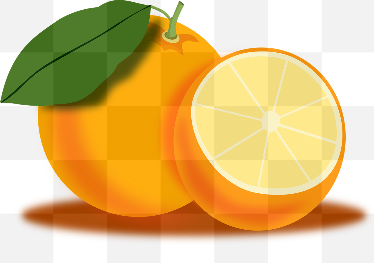 Juicy Orange Delights: Free Vector PNG Images with Transparent Background for Graphic Design
