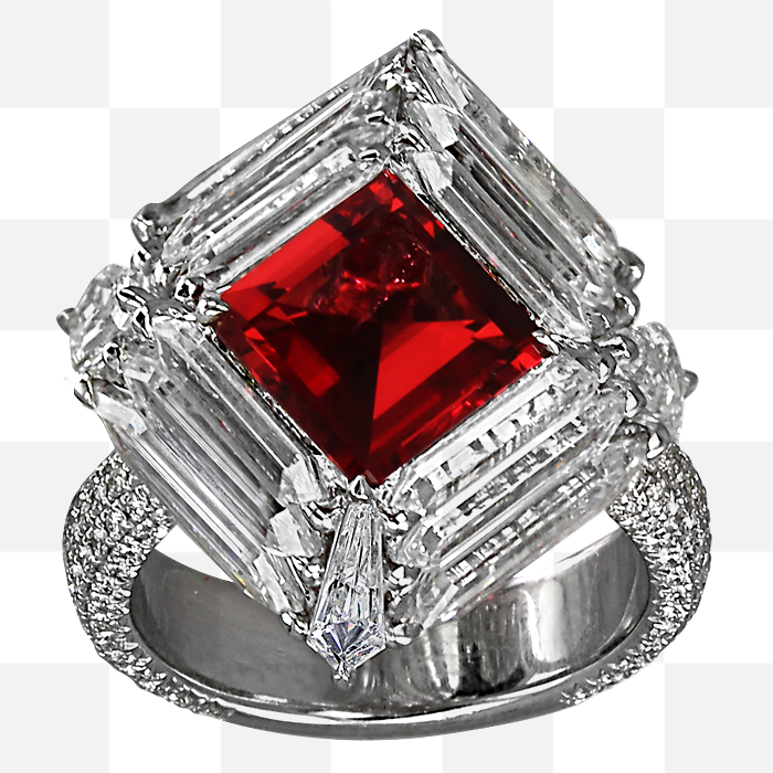 Silver Ruby Wedding Ring PNG. Sterling Silver Ruby Wedding Ring. Download PNG Image. Grande PNG. Sterling Silver Red Created Ruby Women Engagement...