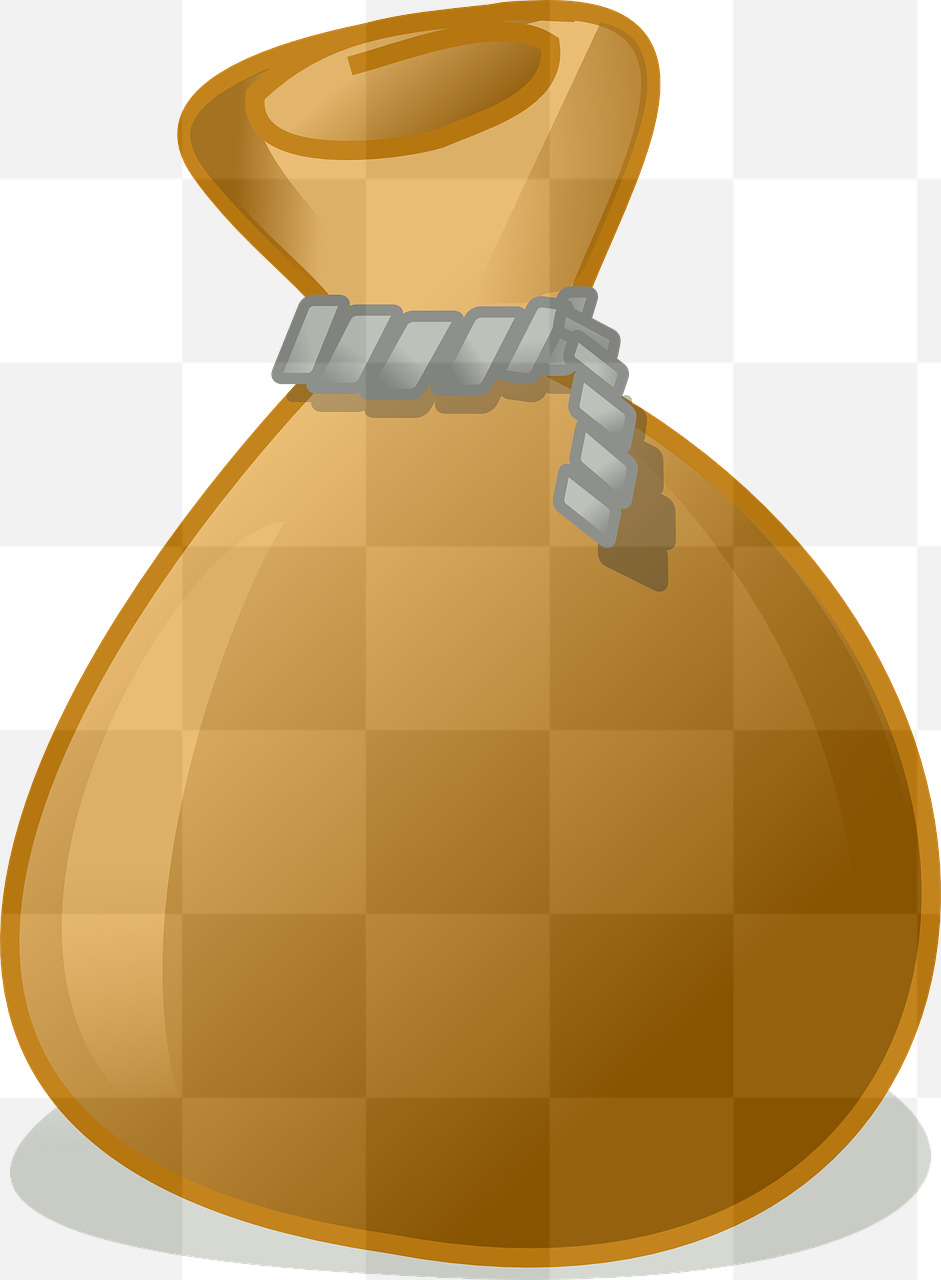 Stash Your Design Arsenal with Free Money Bag Vector Images in PNG Format!
