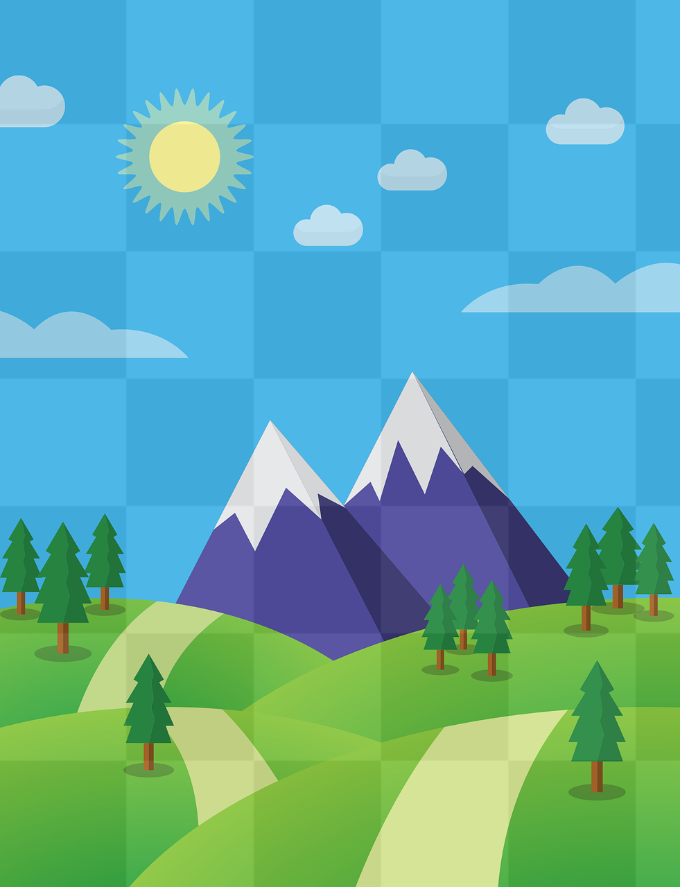 Stunning Landscape Images: Free PNG Downloads with Transparent Backgrounds for Graphic Designers