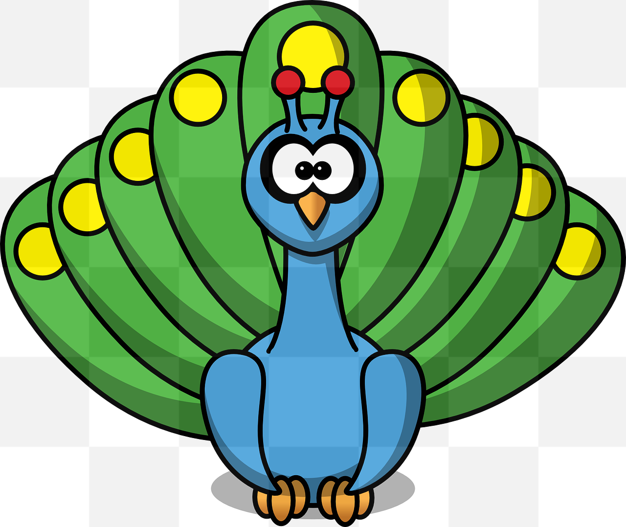 Stunning Peacock PNG Images with Transparent Background: Perfect for Graphic Design and Advertising