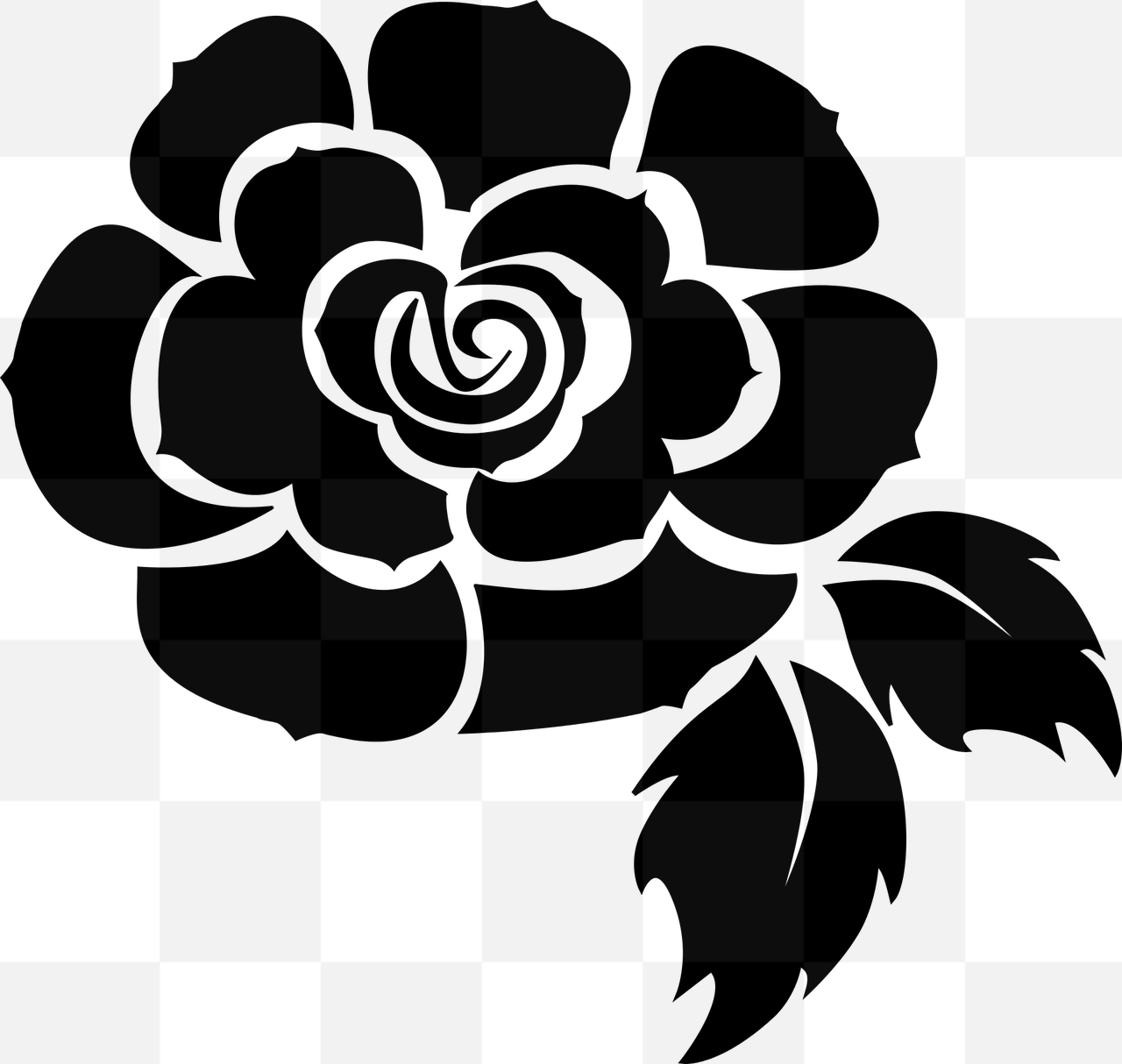 Stunning Pink Rose Vector Images with Transparent Background - Free Download PNGs Perfect for Graphic Designers and Advertising