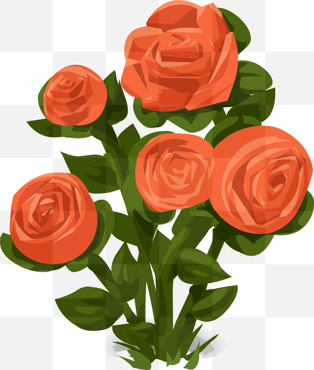 Stunning Rose Bouquet PNG Images with Transparent Background for Graphic Design and Advertisements!