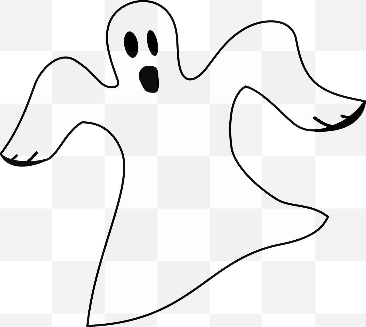 Terrify Your Graphics with Free Downloadable PNG Images of Spooky Ghosts for Halloween!