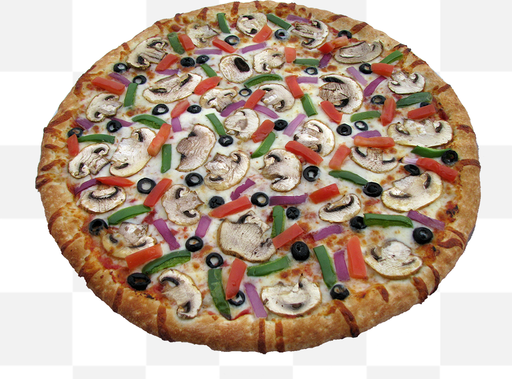 Vegan cauliflower pizza crust. Easy Vegan Pizza. Food. PNG. Transparent Background. Look at how many vegetables are on this broccoli pizza. I love...