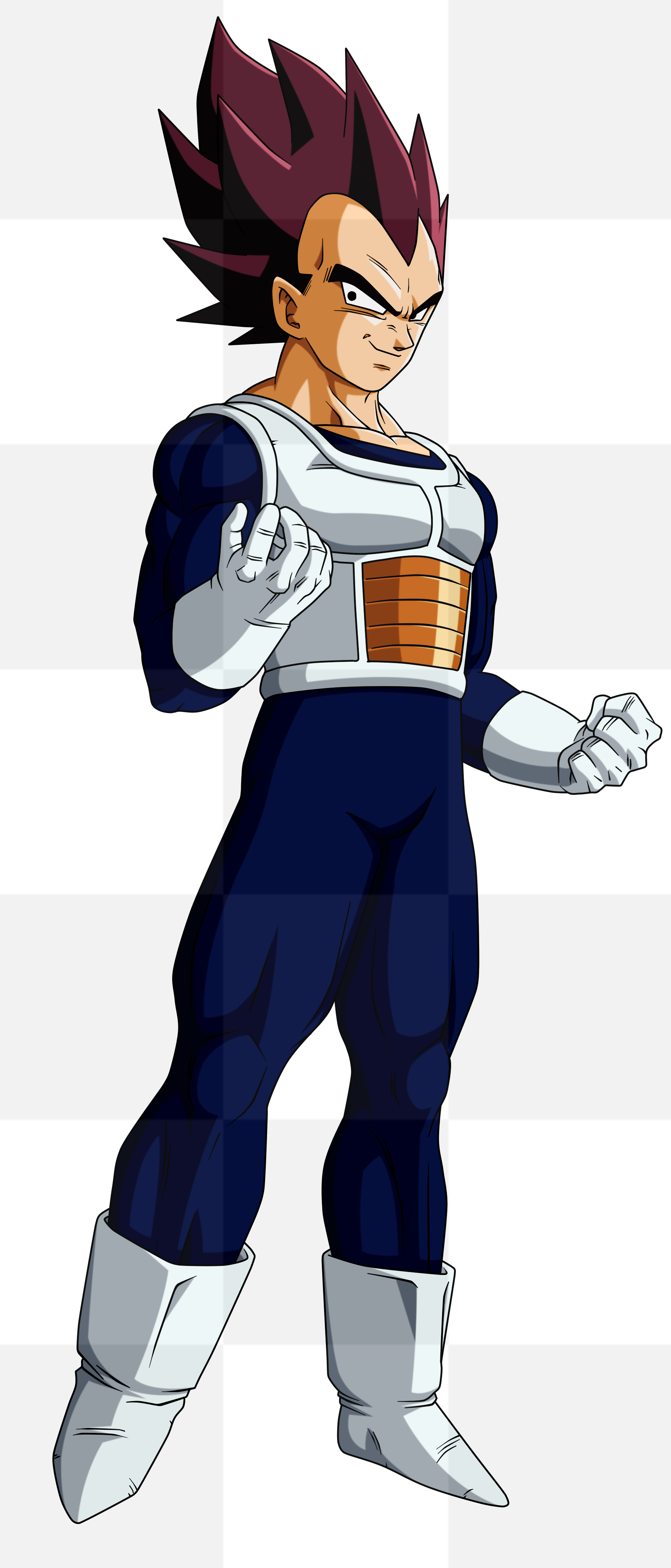 1797 x 4200 px | Vegeta from the Dragon Ball. Manga PNG images. Anime ...