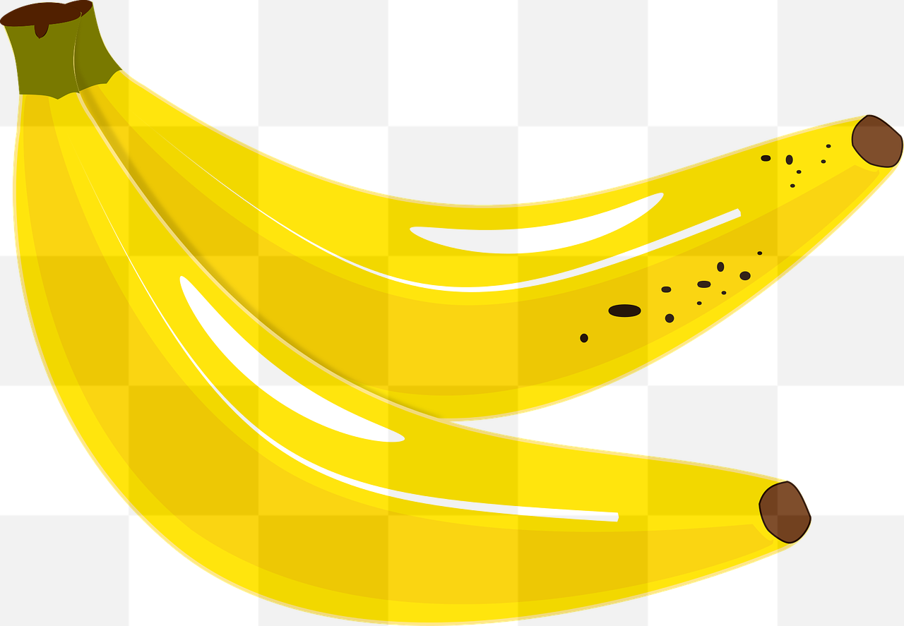 Vibrant and Delicious Banana PNG Images: Perfect for Graphics and Designing!