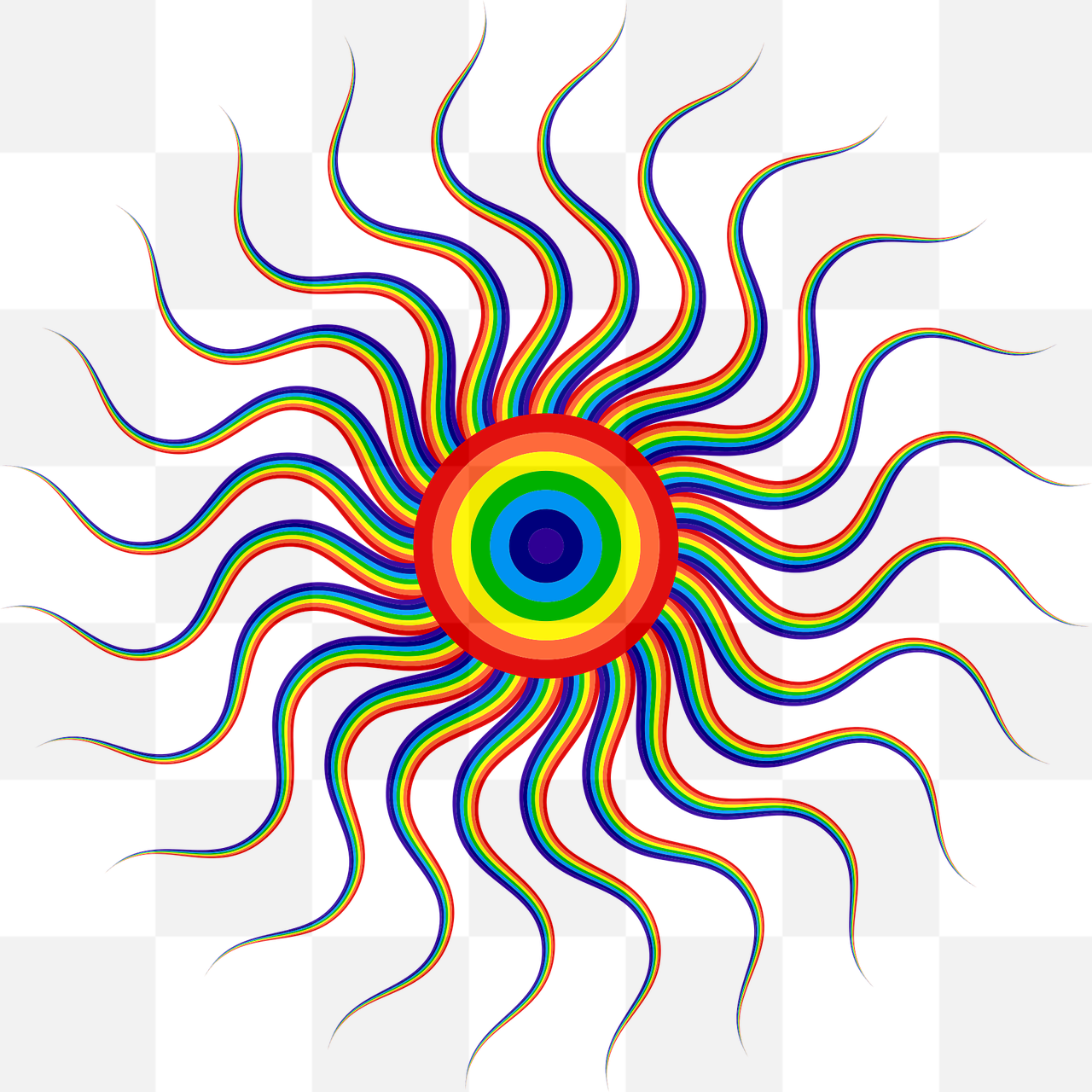 Vibrant and Expressive Abstract Art PNG Images with Transparent Background - Ideal for Graphic Design and Advertising!