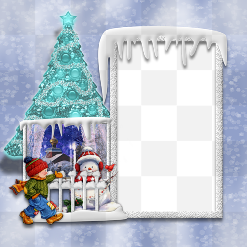 Winter Holidays. Christmas Decor PNG. Snow background. Christmas decoration. Snow Winter Frame for your e-card. Free PNG Image With Transparent...
