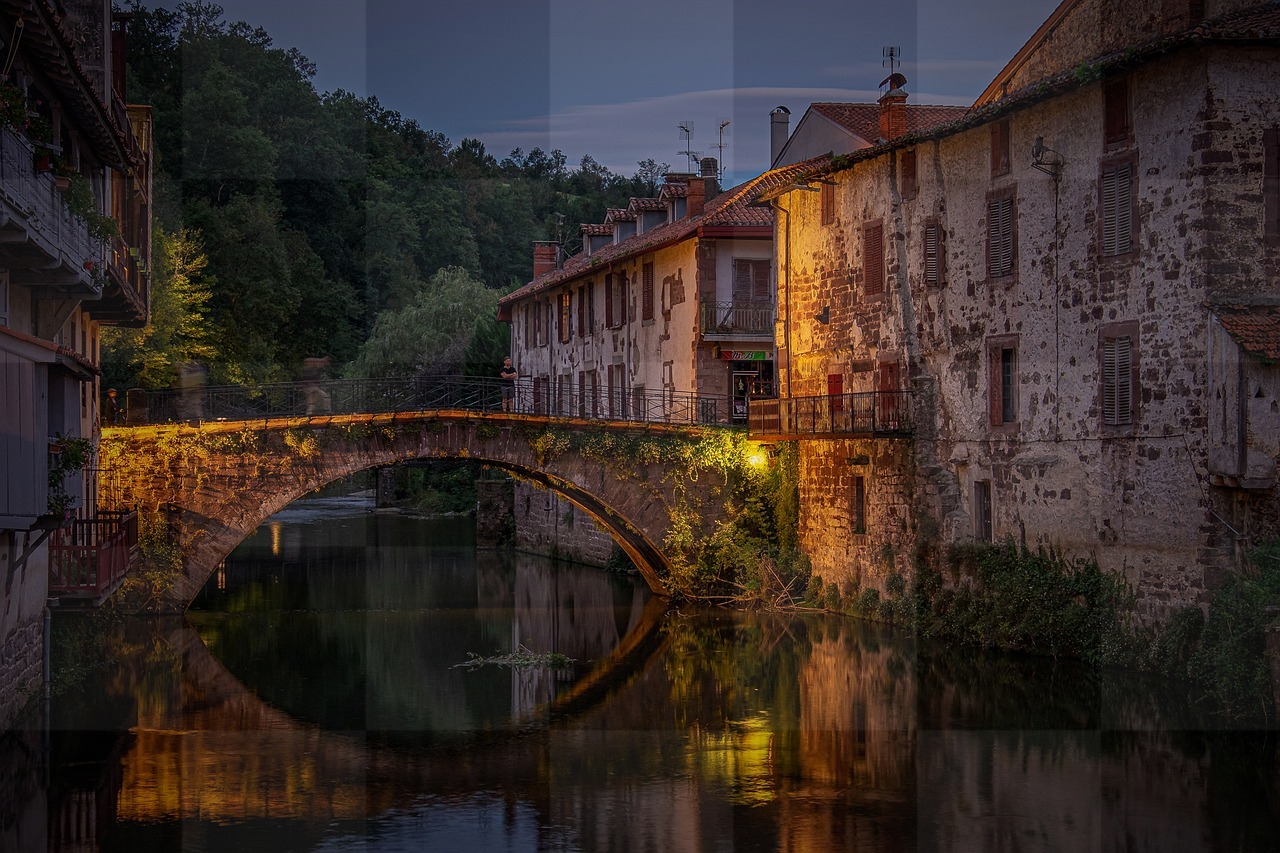 Captivating River Architecture: Free Downloadable Images in JPG Format for Web Design, Social Media, and More