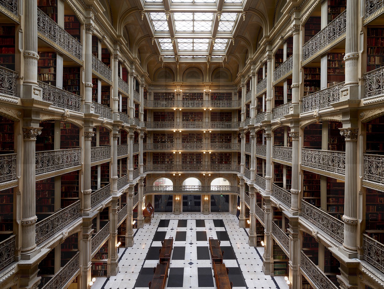 Discover Stunning Architecture Images of Peabody Institute, Baltimore Building - Free Downloads & Backgrounds Available!