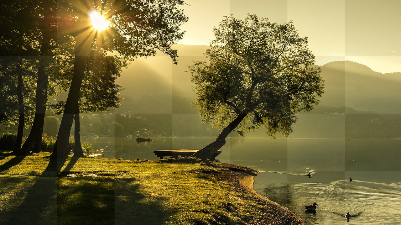 Download Beautiful Summer Landscape Sunrise Backgrounds in JPG Format for Free
