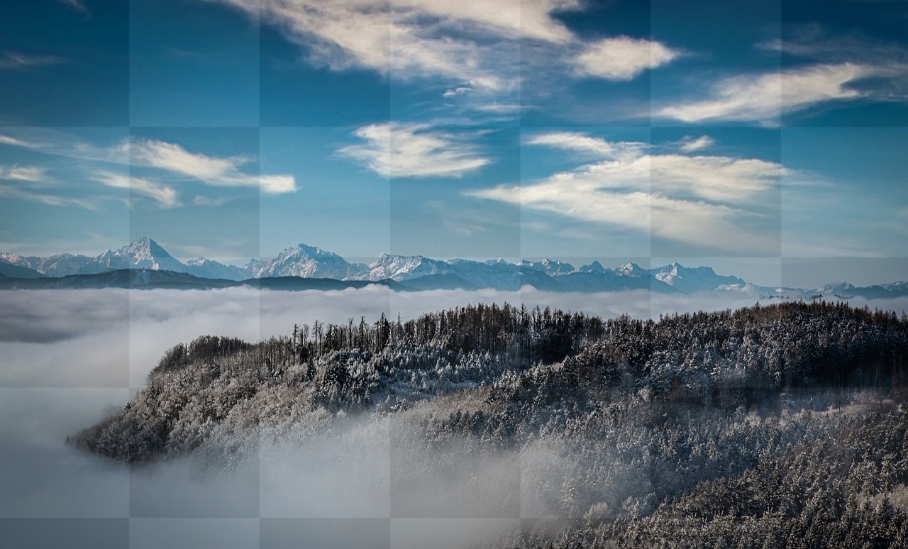 Download Stunning Mountain and Cloud Backgrounds in JPG Format for Free