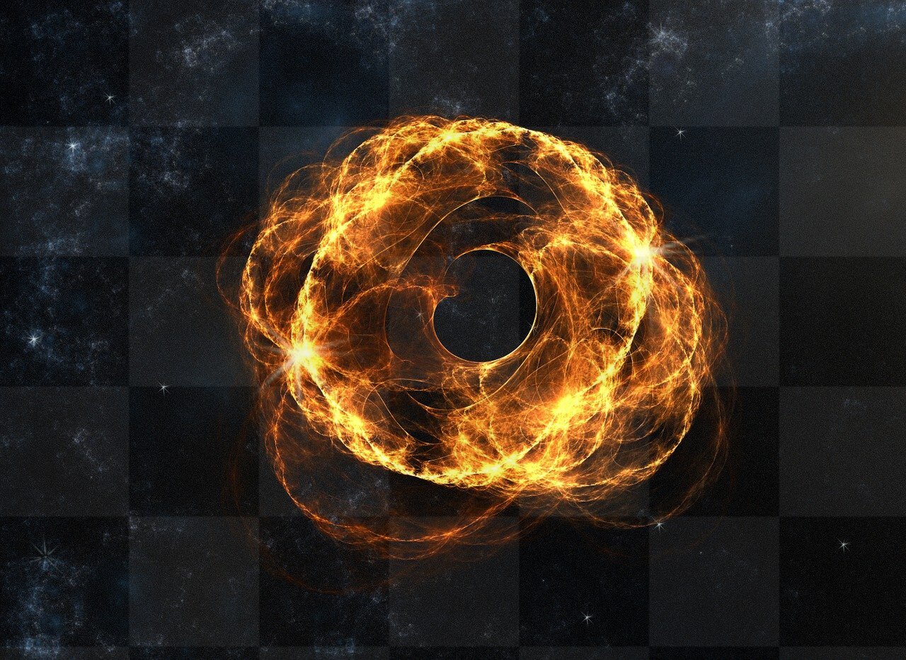 Explore the Cosmic Universe with Free Fractal Abstract Backgrounds Galaxy Galaxy
