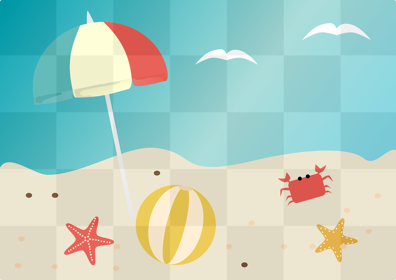 Free Beach and Summer Backgrounds for Graphic Design: Download Now!