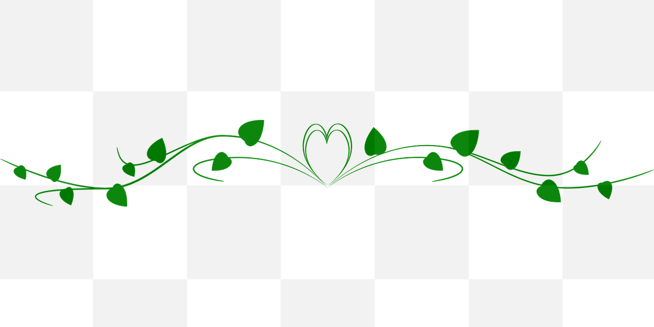 Free Ornament Heading and Nature Love Backgrounds in PNG Format for Graphic Design and Social Media Styling