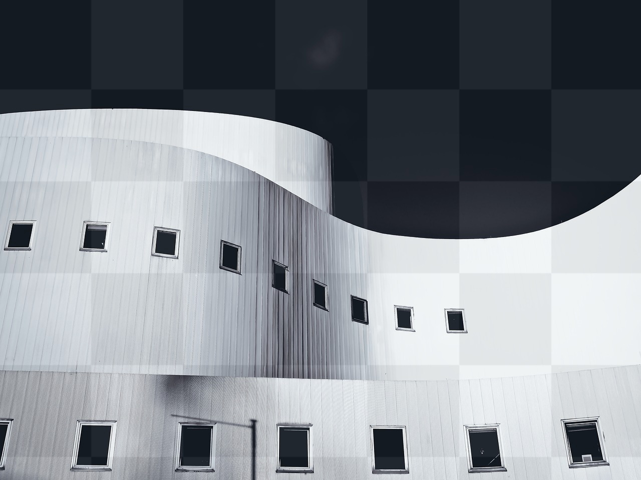 Modern Architecture Swinging in the City: Free Download Backgrounds in JPG Format for Graphic Design and Social Media Styling