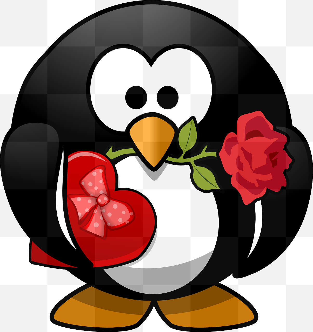 Penguin, Animal, Bird and Rose: Free PNG Images for Graphic and Web Design
