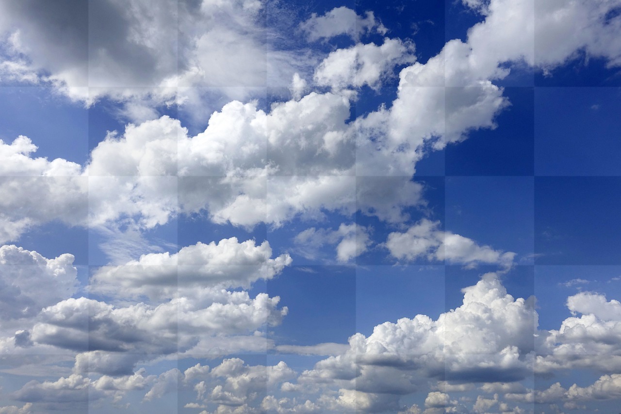 Summer Skies: Free Downloadable Cloud Backgrounds for Web and Graphic Design