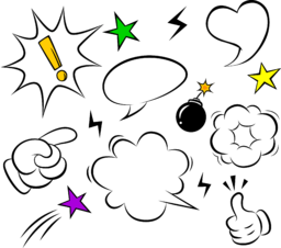 Free PNG Image With Transparent Background. Comic Book Speech Bubble. Comics with empty speech bubbles. Cartoon Speech Bubble. Speech balloon PNG. Download PNG Image. Comic speech bubble collection with no background.