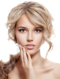 Lovely Natural Makeup Look With Simple Glow. Woman Face. Makeup Free PNG Image. Makeup model PNG image. Female Model. Model makeup natural PNG. Model makeup idea. Free PNG Image With Transparent Background. Download Free Graphic Resources for Makeup. Download PNG Image.
