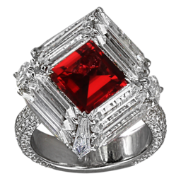 Silver Ruby Wedding Ring PNG. Sterling Silver Ruby Wedding Ring. Download PNG Image. Grande PNG. Sterling Silver Red Created Ruby Women Engagement...