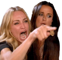 Woman Yelling at a Cat. Meme PNG Image. Download for Free. High-quality PNG image. Photo of a funny Woman. PNG image of the famous Woman Yelling at a...