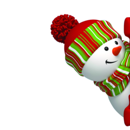 3D Christmas snowman in red. Cute Christmas Snowman Snowing Red. Christmas Classic. 3D Snowman with Red and White Stripe Knitted Hat. Christmas Ornament. PNG Sticker created by me. Decorative Holiday. Frosty the snowman png.