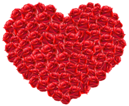 Heart Shaped Rose | Free PNG Image