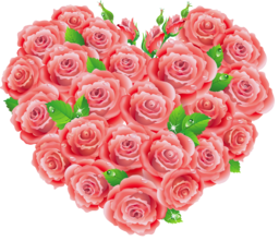 Heart Shaped Rose PNG | Free PNG Image