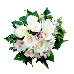 White Rose Bouquet. White Roses Flower Bouquet. Traditionally, white roses are a popular choice for weddings. Bunch Of White Roses Pictures, Images and Stock Photos. White Roses Bouquet Picture.