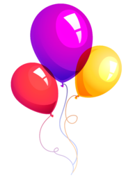 Colorful Party Balloons. Birthday flying balloons. Balloons are called as party highlighters. Download PNG Image. Birthday balloons signify love and life. Birthday Balloons. Happy Birthday. Free PNG Images With Transparent Background.