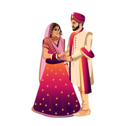 Wedding Couple Cartoon png download - 2362*2362 - Free Transparent Wedding  png Download. - CleanPNG / KissPNG