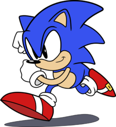 855 x 934 px | Choose from a variety of Sonic poses, including his ...