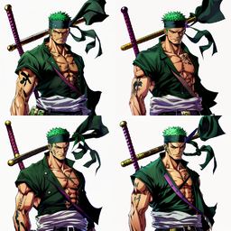 Roronoa Zoro, one , piece , manga - png grátis - PicMix