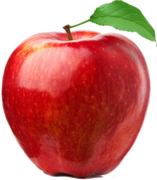 Boost your projects with the beauty of transparent red apple images