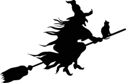 Spooky Witch and Evil Cat PNG Images - Free Download with Transparent Backgrounds!