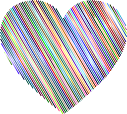 Get Creative with Our Free Vector Heart Line Art PNGs - Perfect for Graphic Designers and Advertising!