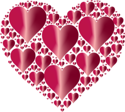 Download free heart and love PNG images with transparent backgrounds for graphic design and advertising