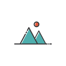 Stunning Landscape Icons: Free Downloadable PNG Images with Transparent Backgrounds for Graphic Design