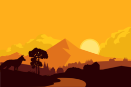 Stunning Vector Landscapes with Transparent Background - Free PNG Downloads for Graphic Designers