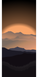 Stunning Mountain Landscapes at Sunset: Free Download Transparent PNG Images for Graphic Design and Advertising