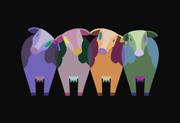 Discover Stunning Cow Illustrations: Free Downloadable PNG Images with Transparent Backgrounds for Graphic Design