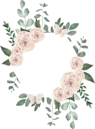 Stunning PNG Images with Transparent Backgrounds for Graphic Design: Wreaths, Floral Frames, Flowers & More!