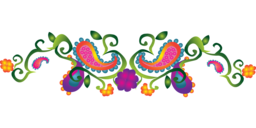 Paisley and Floral Vector Images with Transparent Background - Perfect for Graphic Design and Advertising