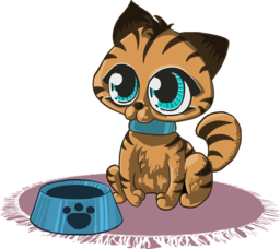 Adorable Kitty Cat PNG Images with Big Eyes - Download for Free!