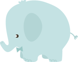 Cute Elephant PNG Images with Transparent Background for Graphic Design & Advertising