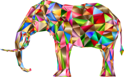 Download Free Transparent 3D Elephant PNG Vectors for Graphic Design and Advertising