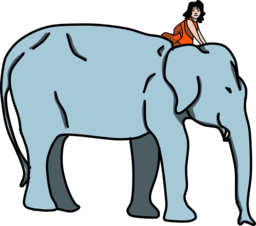 Free Vector Elephant PNG Images with Transparent Background: Perfect for Graphic Design and Advertising!