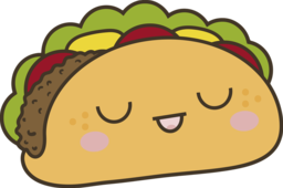 Cute and Colorful Taco and Tortilla Vectors with Transparent Background - Ideal for Graphic Design and Advertising.